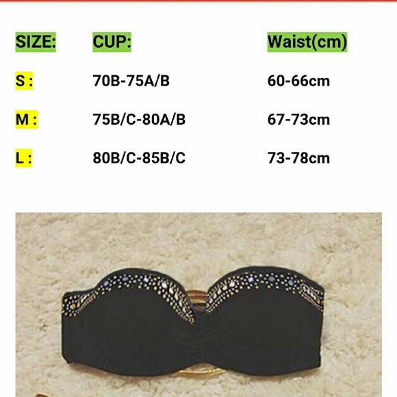 2017 New Womens Swimwears Bikinis Set Secret - Picture 3 of 3