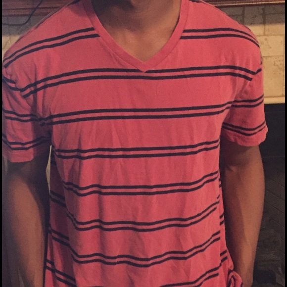 Stripped vneck
