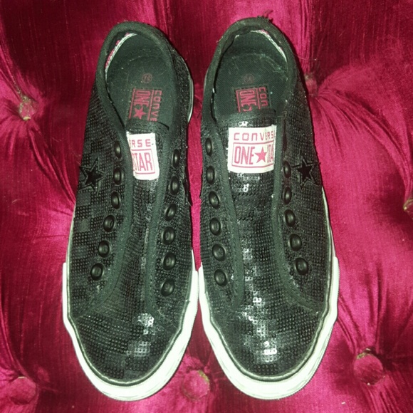 Sequined Converse Sneakers