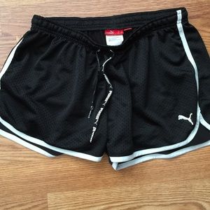 Puma shorts in black