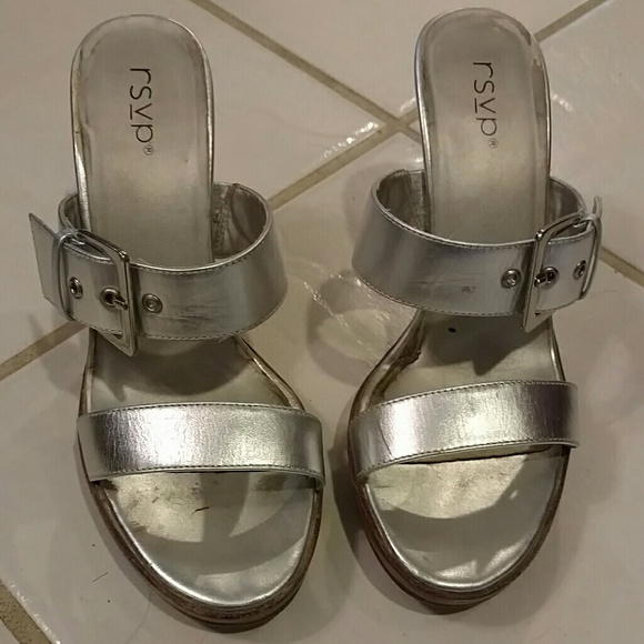 Silver heels