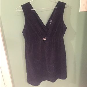 Catalina black bathing suit cover up