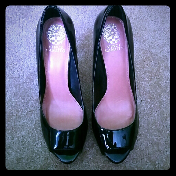 Vince Camuto High Heel Black Shoes