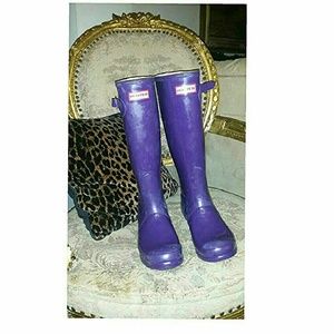 Hunter Purple Boots