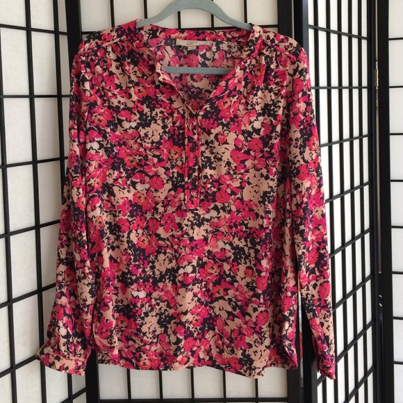 Loft Floral Blouse