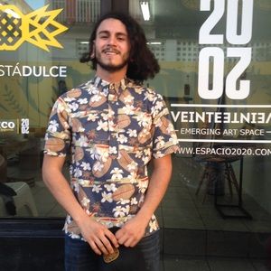 Tropical men's shirt