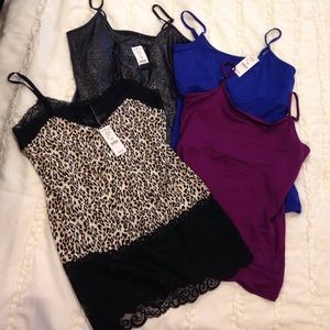 Lot of White House Black Market Camis