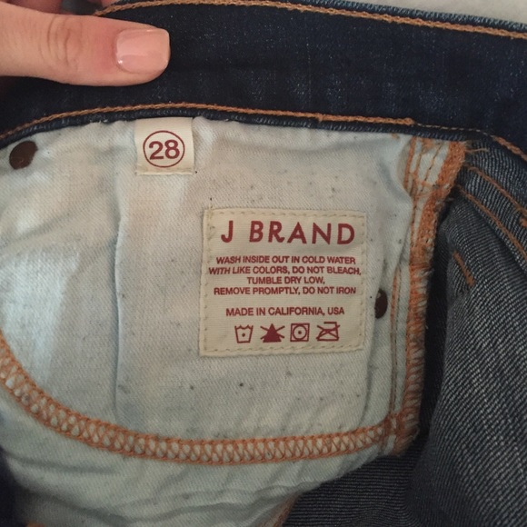 J Brand Dark Blue Pencil leg jeans - Picture 3 of 3