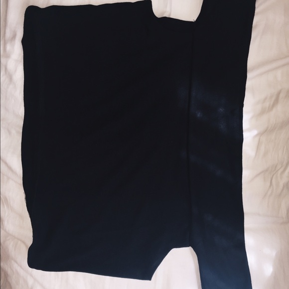 off the shoulder stopped shirt