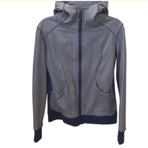 Lululemon waterproof blue jacket