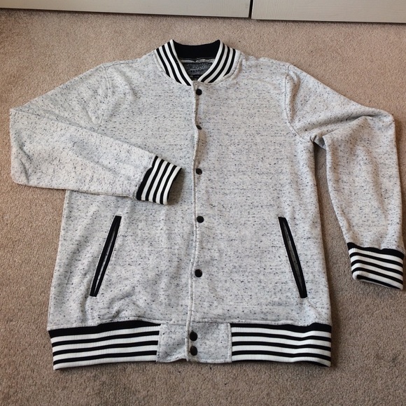 Trademark Brooklyn Varsity Style button up jacket