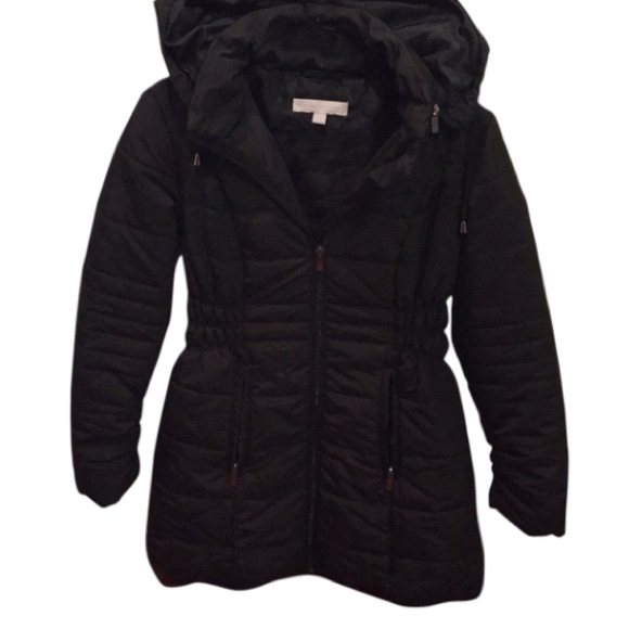 New York and company black puffer jacket