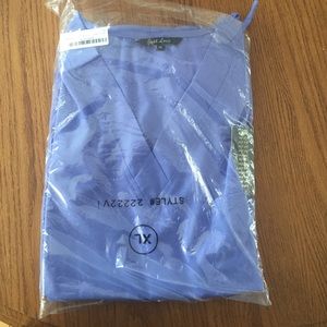 Never Worm Blue Scrubs