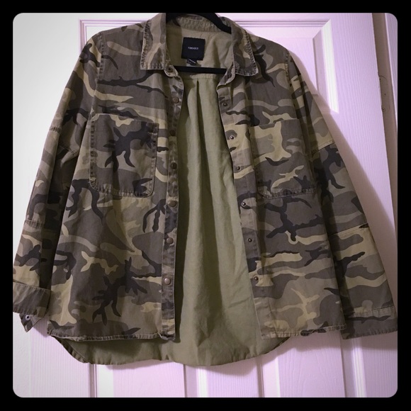 army fatigue denim jacket