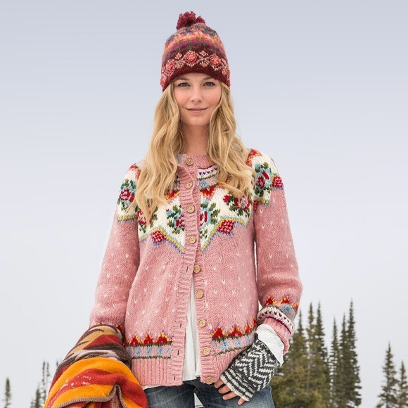 Irish Rose Cardigan by Sundance Catalog