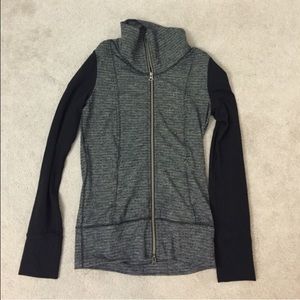 Lululemon daily yoga jacket- coco pique