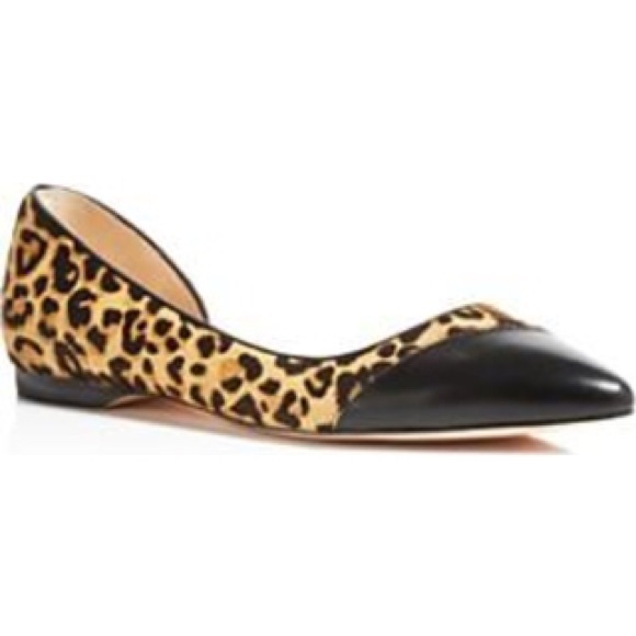Cole Haan Calf Skin Leopard Flat