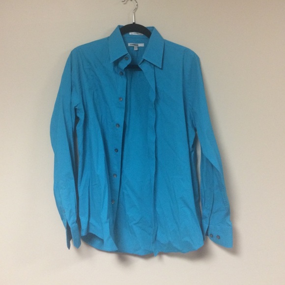 Express Men's Dress Shirt - Teal blue - Picture 1 of 3