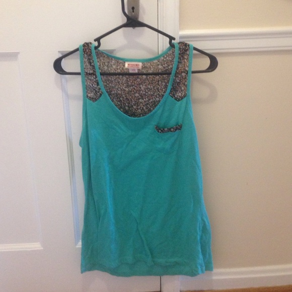 Teal tank