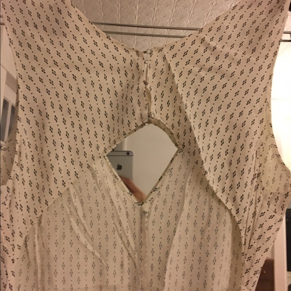 Reformation Sleet Jumper in White Print S - Picture 4 of 4