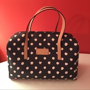 Kate Spade Navy and White Dot Purse