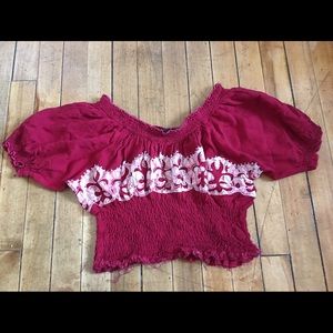 Hippie crop top