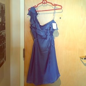 Jessica Simpson one-shoulder dress