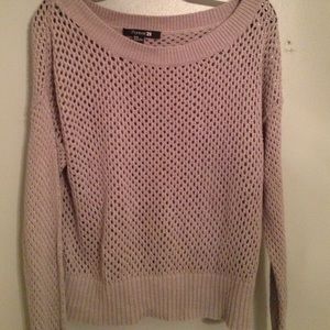 Grey knitted sweater from forever 21