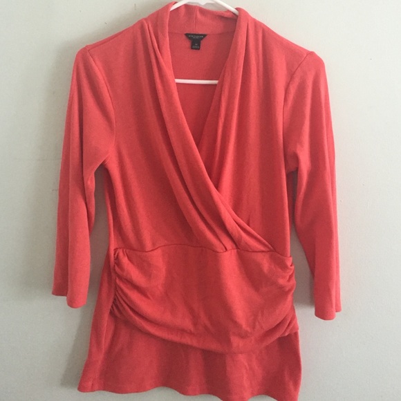 Ann Taylor Coral blouse! - Picture 1 of 3