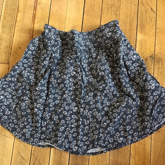 Floral skater skirt