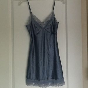 Nightie. Silk and lace