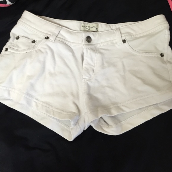 White Shorts