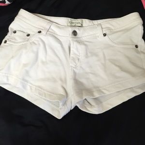 White Shorts