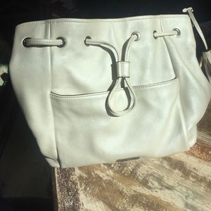 Coach bucket tote