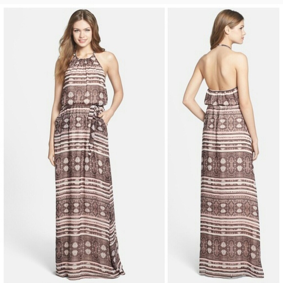 Jessica Simpson Dresses & Skirts - Halter Maxi Dress