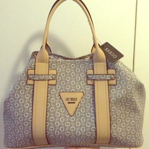 Guess Bright Candy Satchel Tote Bag