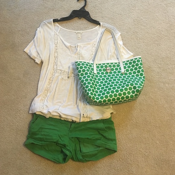 SOLD ***********Palm print Michael Kors bag!