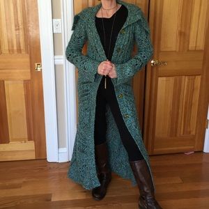 Free People floor length sweater