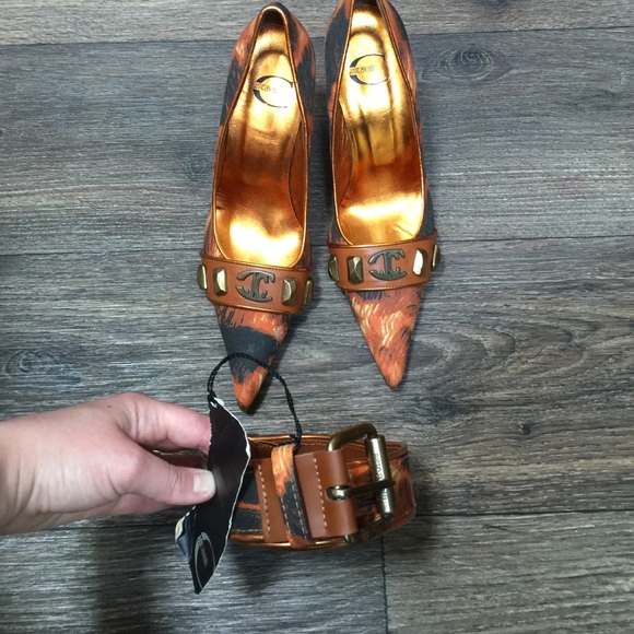 Robert cavalli shoes size 40 in belt offer me