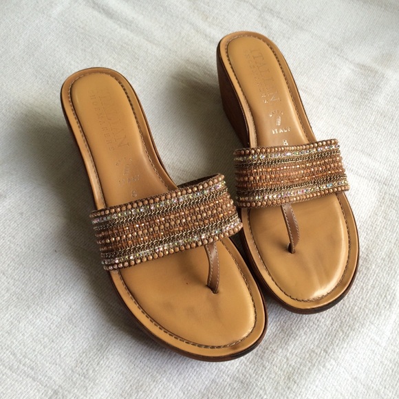 Italian Shoemakers wedge sandal
