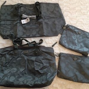 Coach Packable travel set