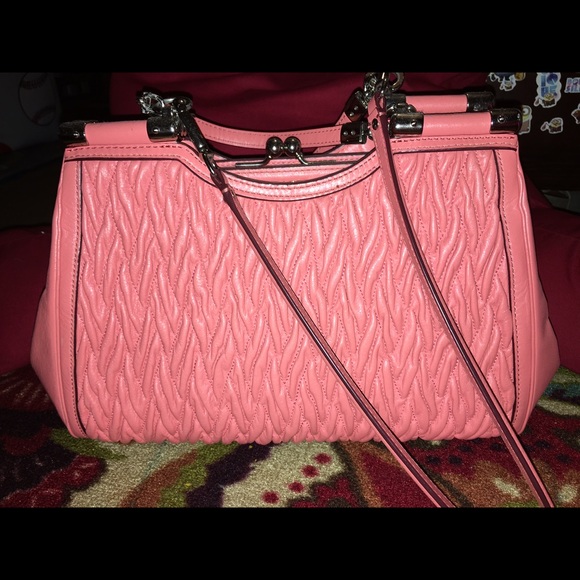 Coach Madison Gathered Twisted Leather