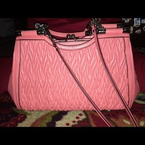 Coach Madison Gathered Twisted Leather