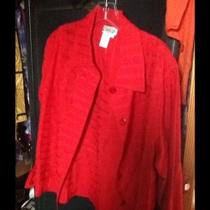 Red soft light weight jacket❤️❤️❤️Sale