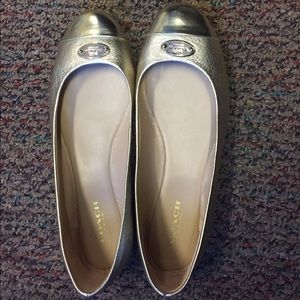 Gold Coach flats