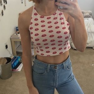 American Apparel crop top