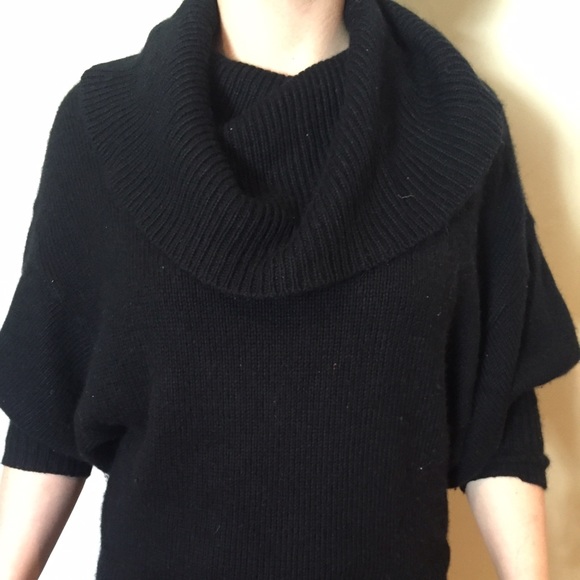 Express black cowl neck sweater