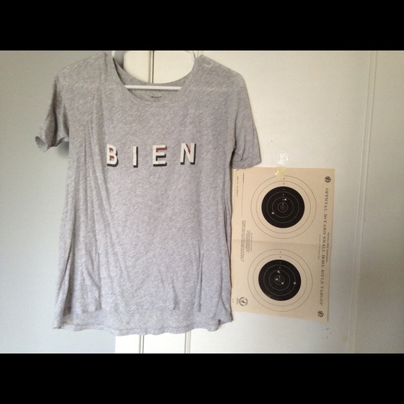 Madewell "BIEN" grey tee, size XS