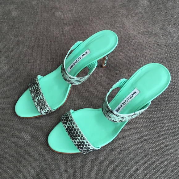 Manolo Blahnik "Muluca" Heels - Picture 1 of 3