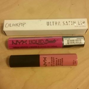 ColourPop Nyx lipstick bundle